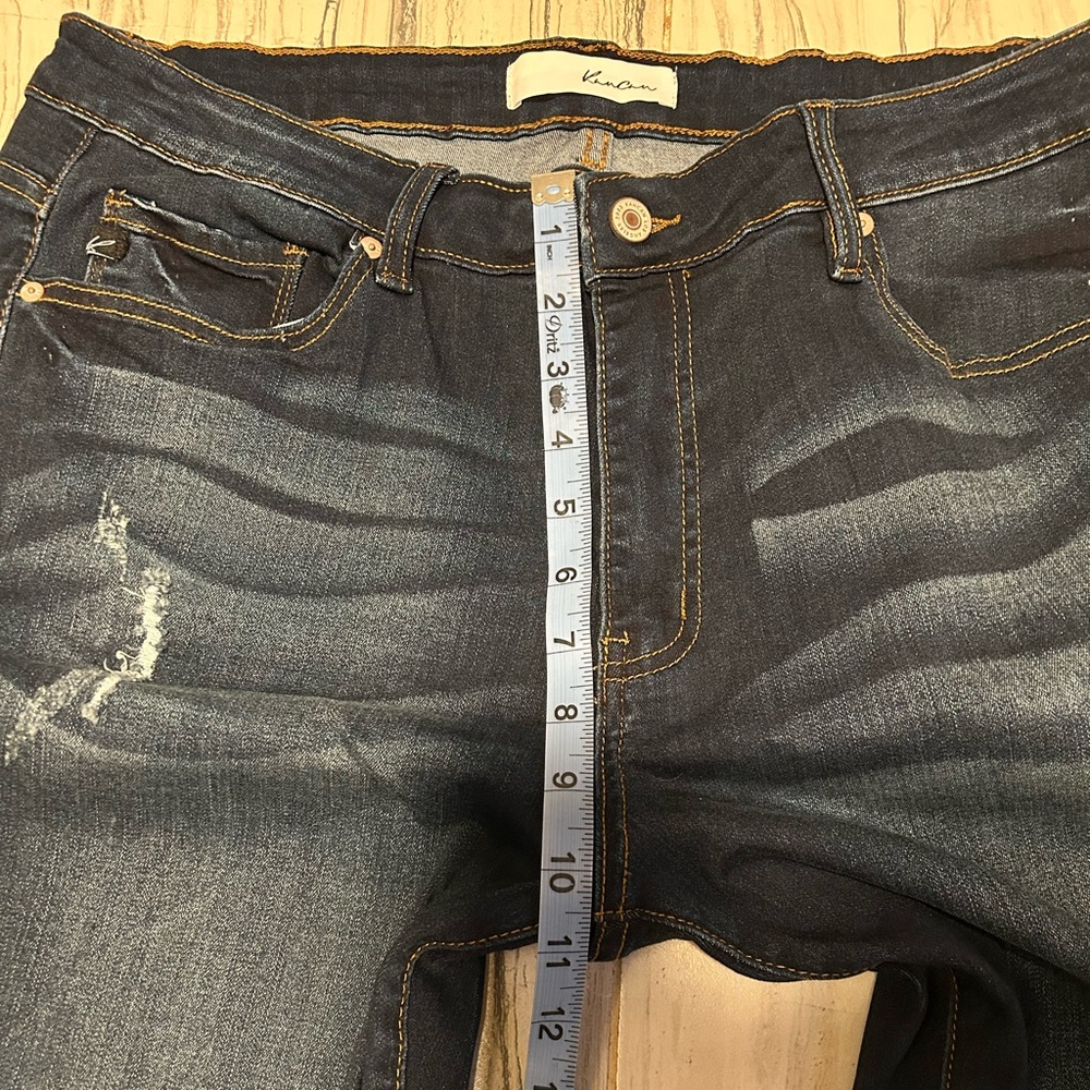 NWOT (Buckle Jeans) KanCan Mid-Rise XL 16/31 Skinny Stretch Jean (33” Waist) - Picture 7 of 14